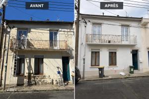 Remise en état de façade
